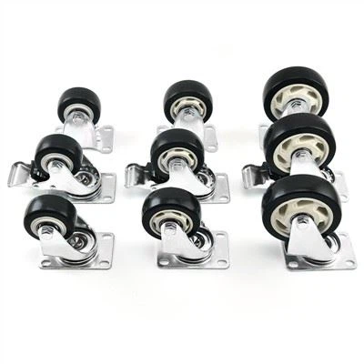 Roda Troli Perabot Roda Pusing Profil Rendah