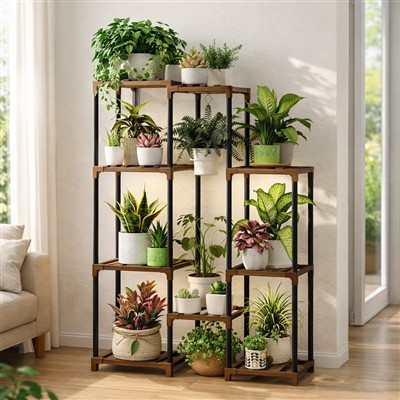 Pendirian Tumbuhan Dengan Cahaya Tumbuh Untuk Tumbuhan Dalaman